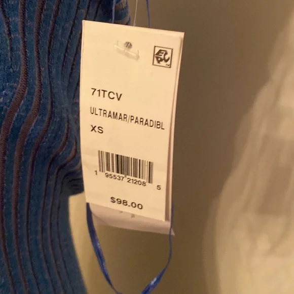 NWT French Connection Blue Dress - Picture 4 of 5